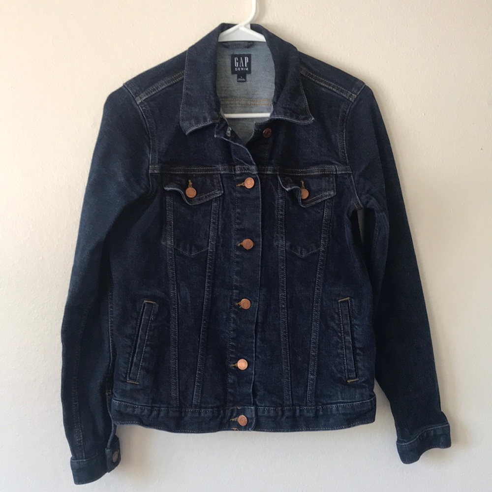Gap Dark Denim Jacket Medium
